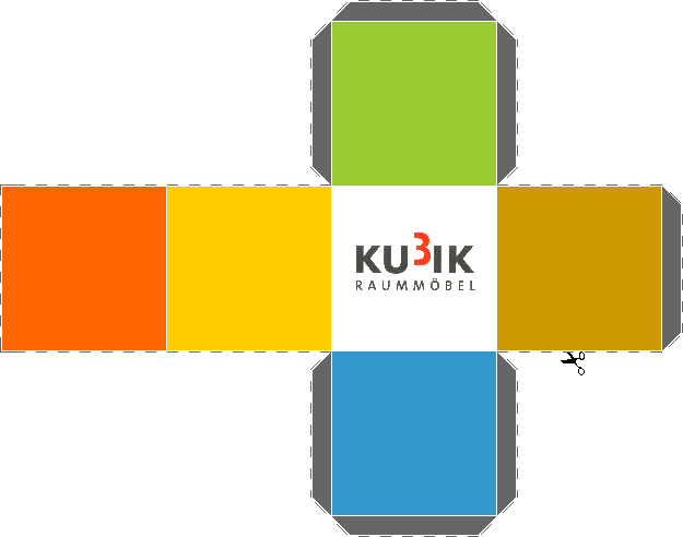 KUBIK - Würfel zum Ausschneiden